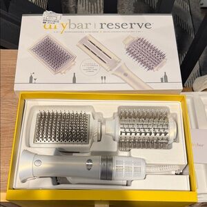 Drybar Reserve 3-in-1 Blow-Dryer in White and Silver